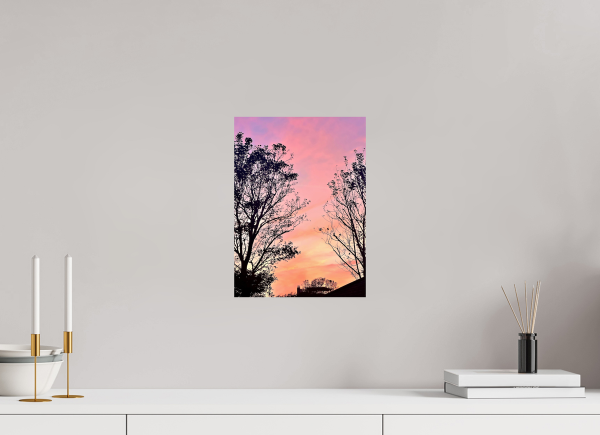 25 x 34.3 cm, Fine Art Print Marshmallow Skies