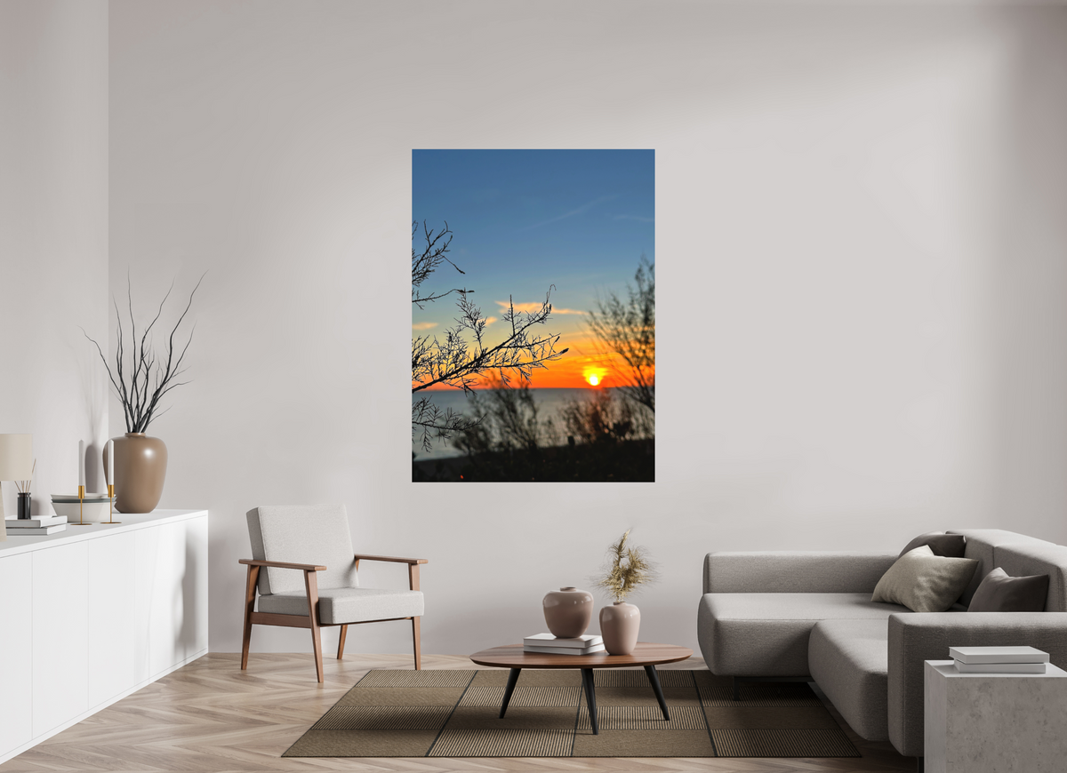 120 x 164.7 cm, Fuji Crystal Photo Print, Silk Fiery Copper Skies