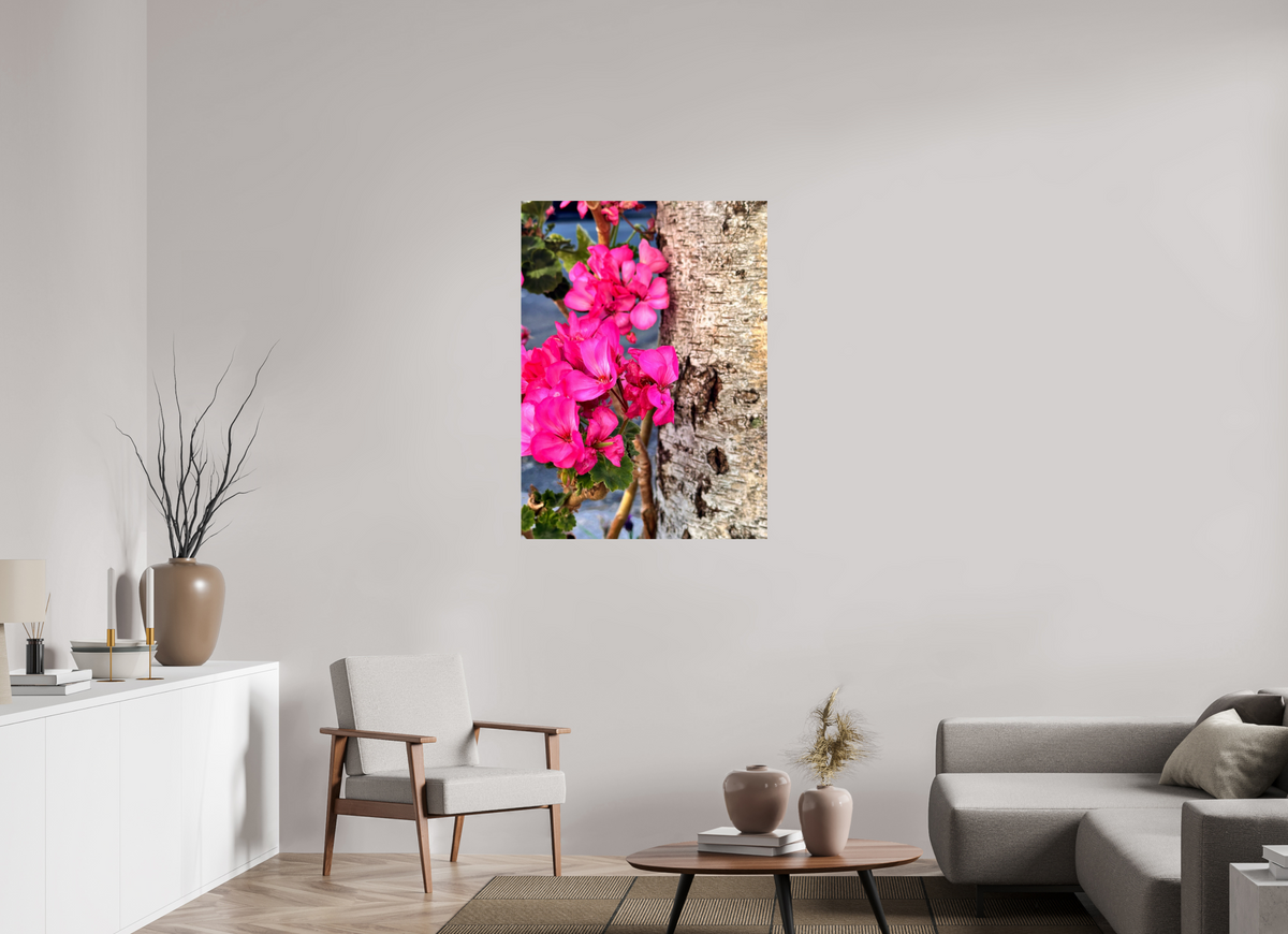 80 x 109.8 cm, Photo Print On Fuji Crystal DP II - Glossy Sweet Geraniums
