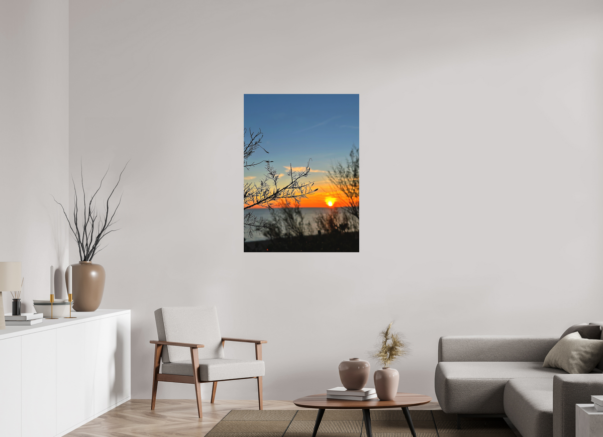 80 x 109.8 cm, Fuji Crystal Photo Print, Silk Fiery Copper Skies