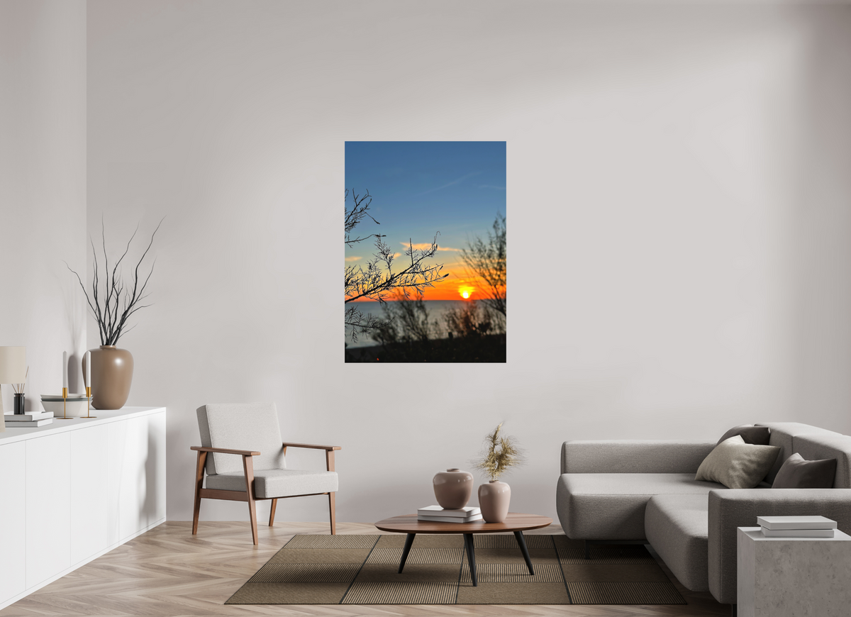 100 x 137.3 cm, Fuji Crystal Photo Print, Silk Fiery Copper Skies
