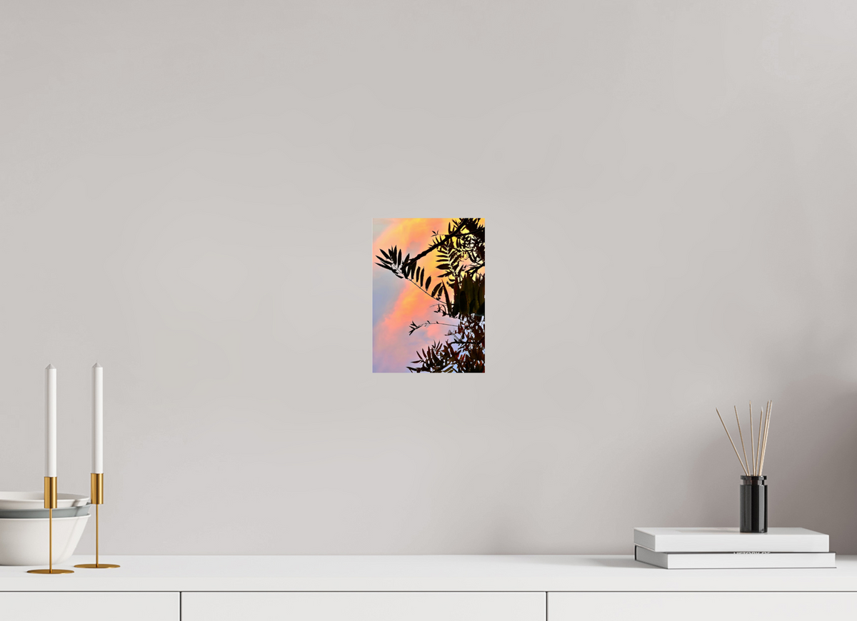 15 x 20.6 cm, Fine Art Print Sunset Manor