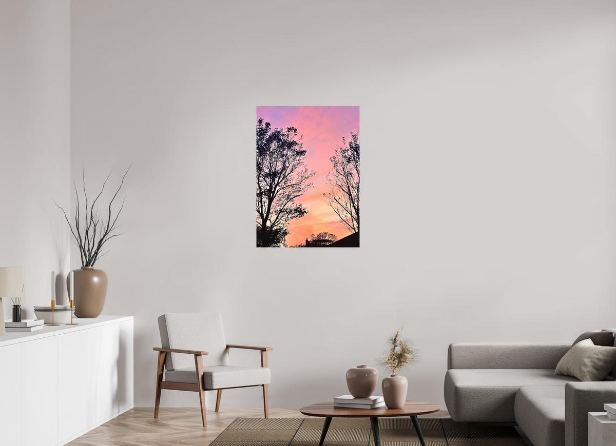 70 x 96.1 cm, Fuji Crystal Photo Print Marshmallow Skies