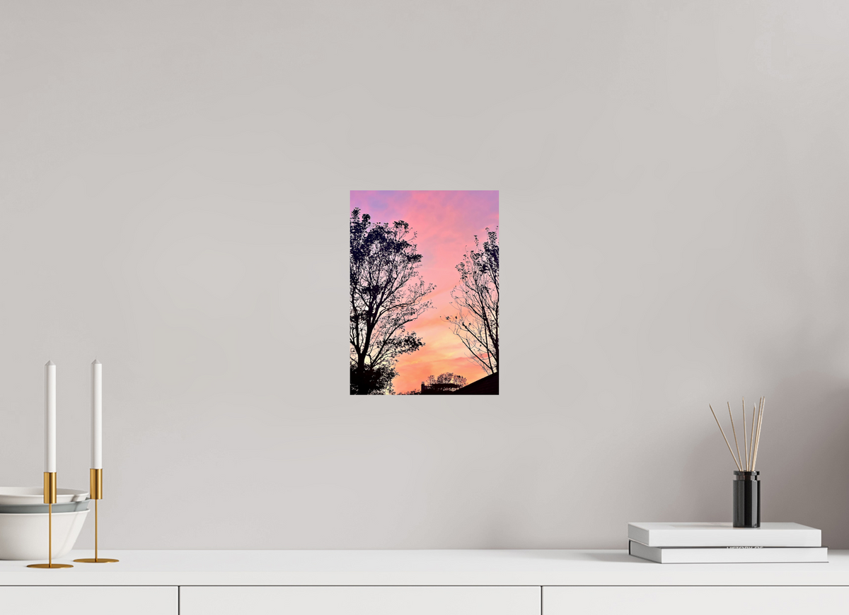 20 x 27.5 cm, Fine Art Print Marshmallow Skies