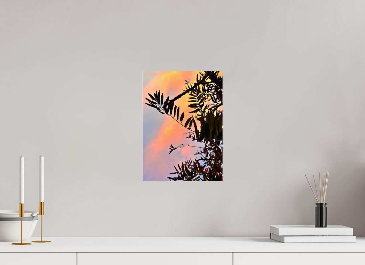25 x 34.3 cm, Fine Art Print Sunset Manor