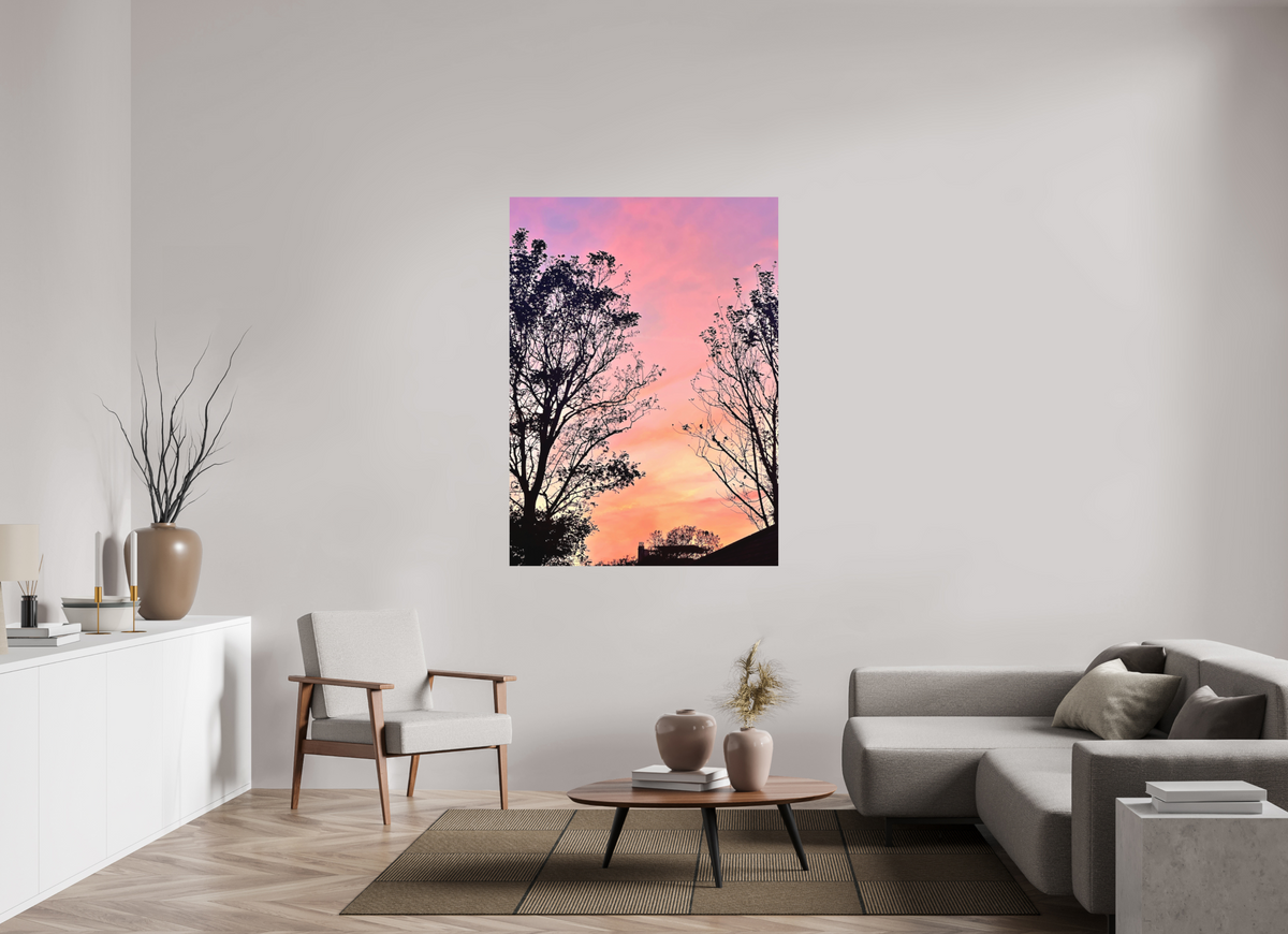 110 x 151 cm, Fuji Crystal Photo Print Marshmallow Skies