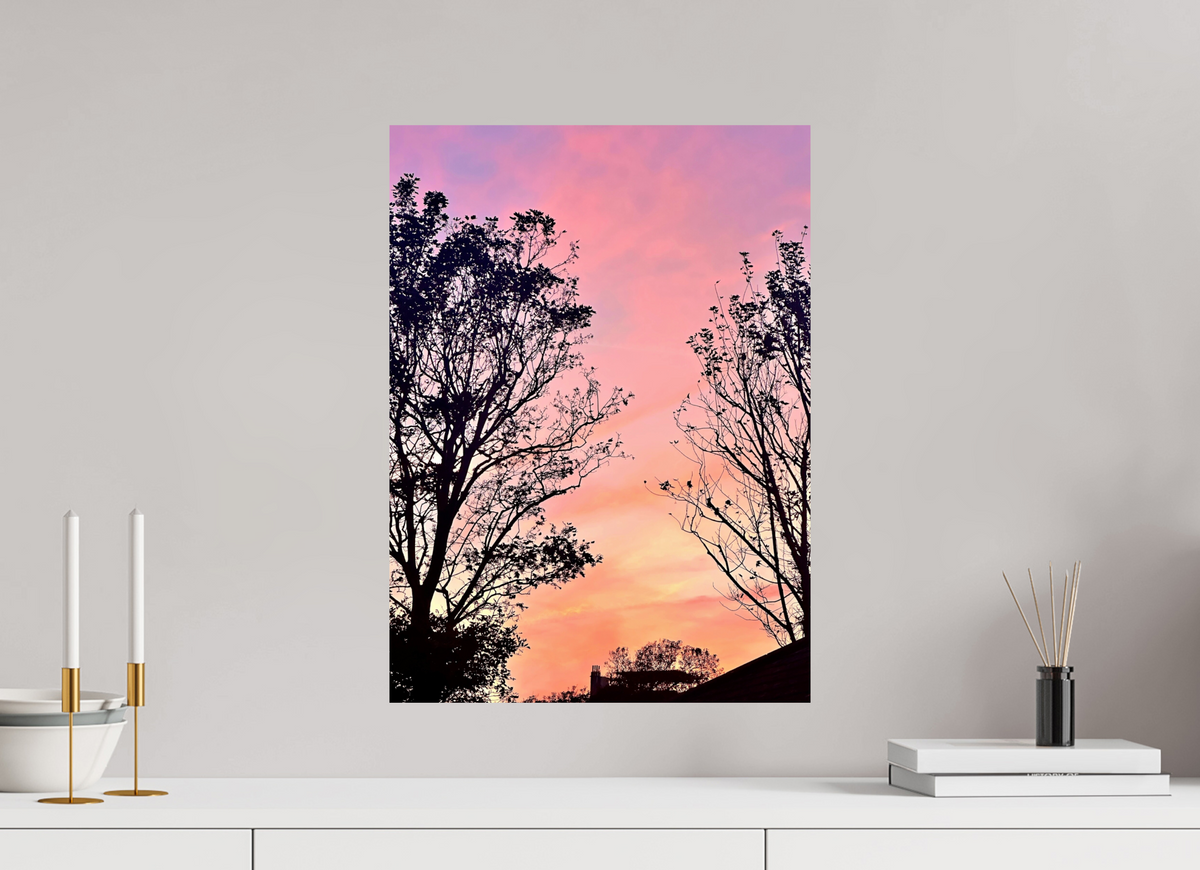 40 x 54.9 cm, Fine Art Print Marshmallow Skies