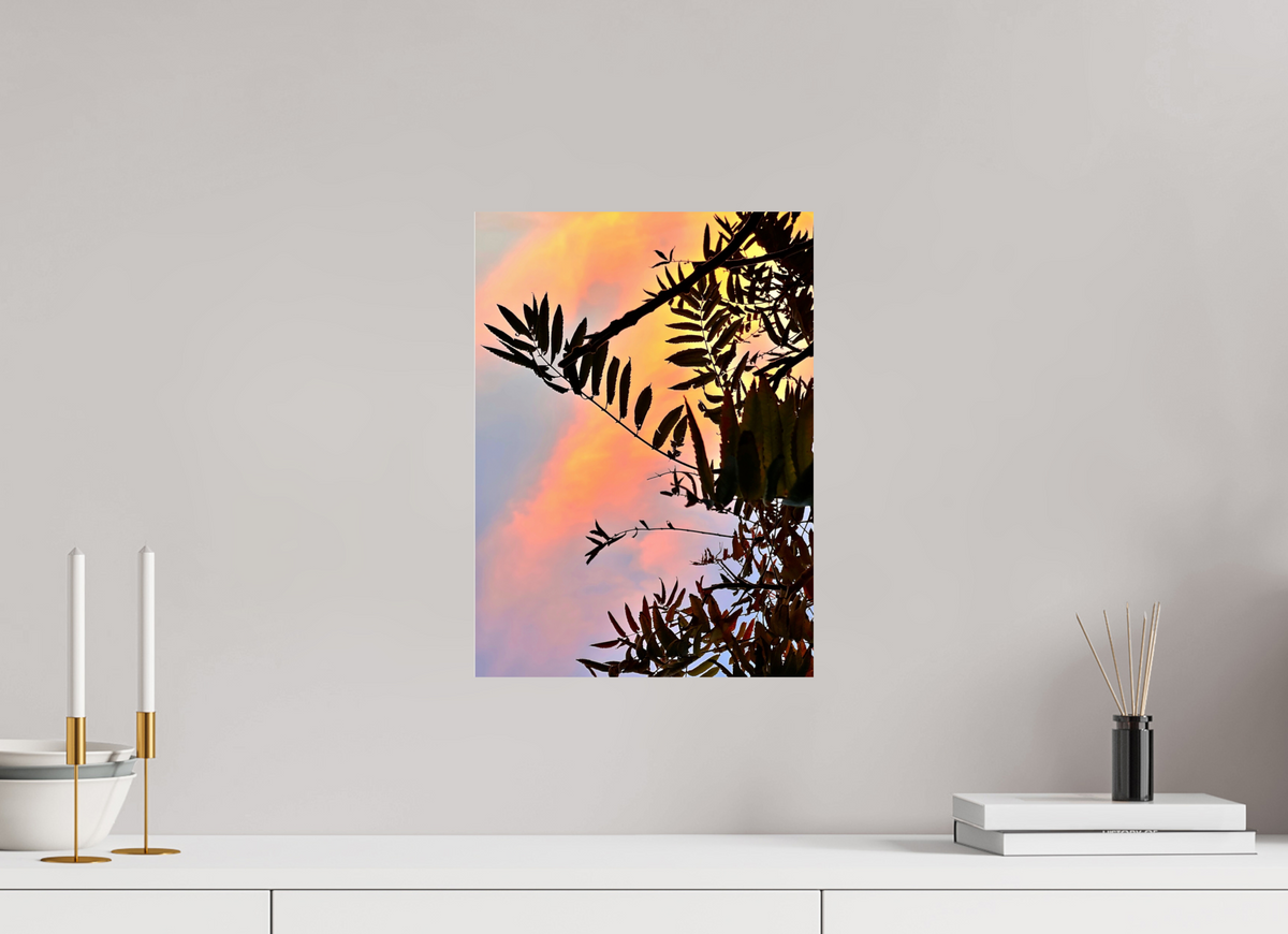 30 x 41.2 cm, Fine Art Print Sunset Manor