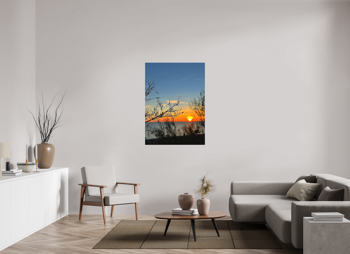 90 x 123.6 cm, Fuji Crystal Photo Print, Silk Fiery Copper Skies