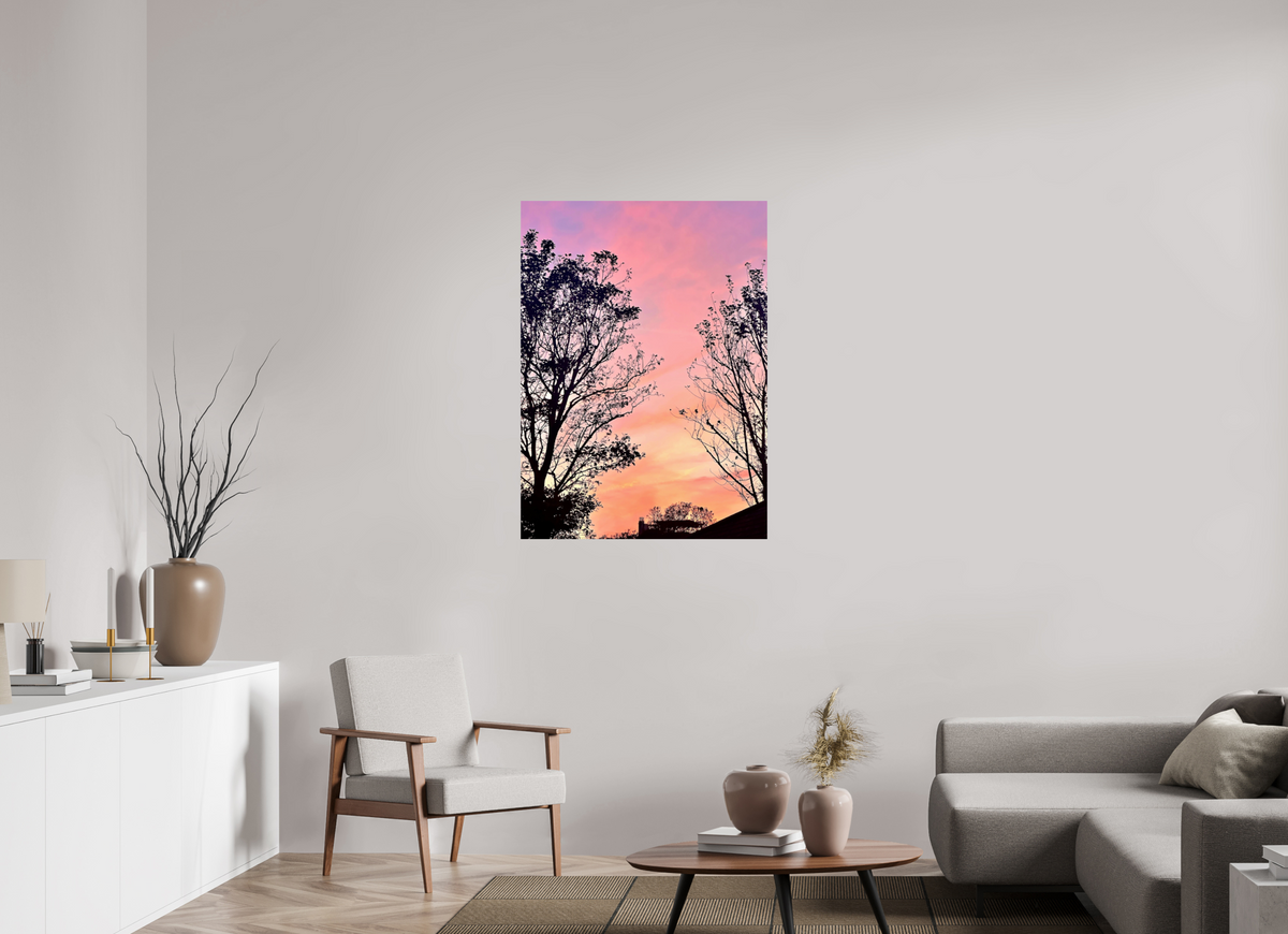 80 x 109.8 cm, Fine Art Print Marshmallow Skies