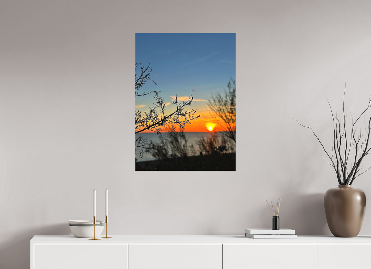 60 x 82.4 cm, Fuji Crystal Photo Print, Silk Fiery Copper Skies