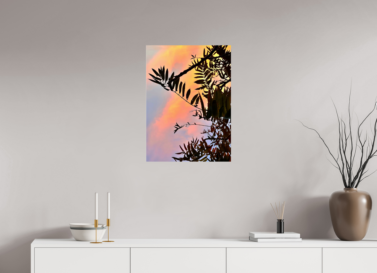 50 x 68.6 cm, Fine Art Print Sunset Manor