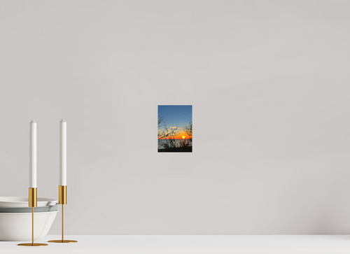 10 x 13.7 cm, Fuji Crystal Photo Print, Silk Fiery Copper Skies