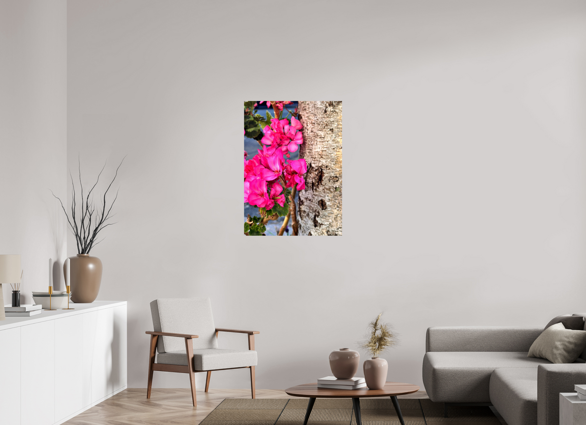 70 x 96.1 cm, Photo Print On Fujiflex High Gloss Sweet Geraniums