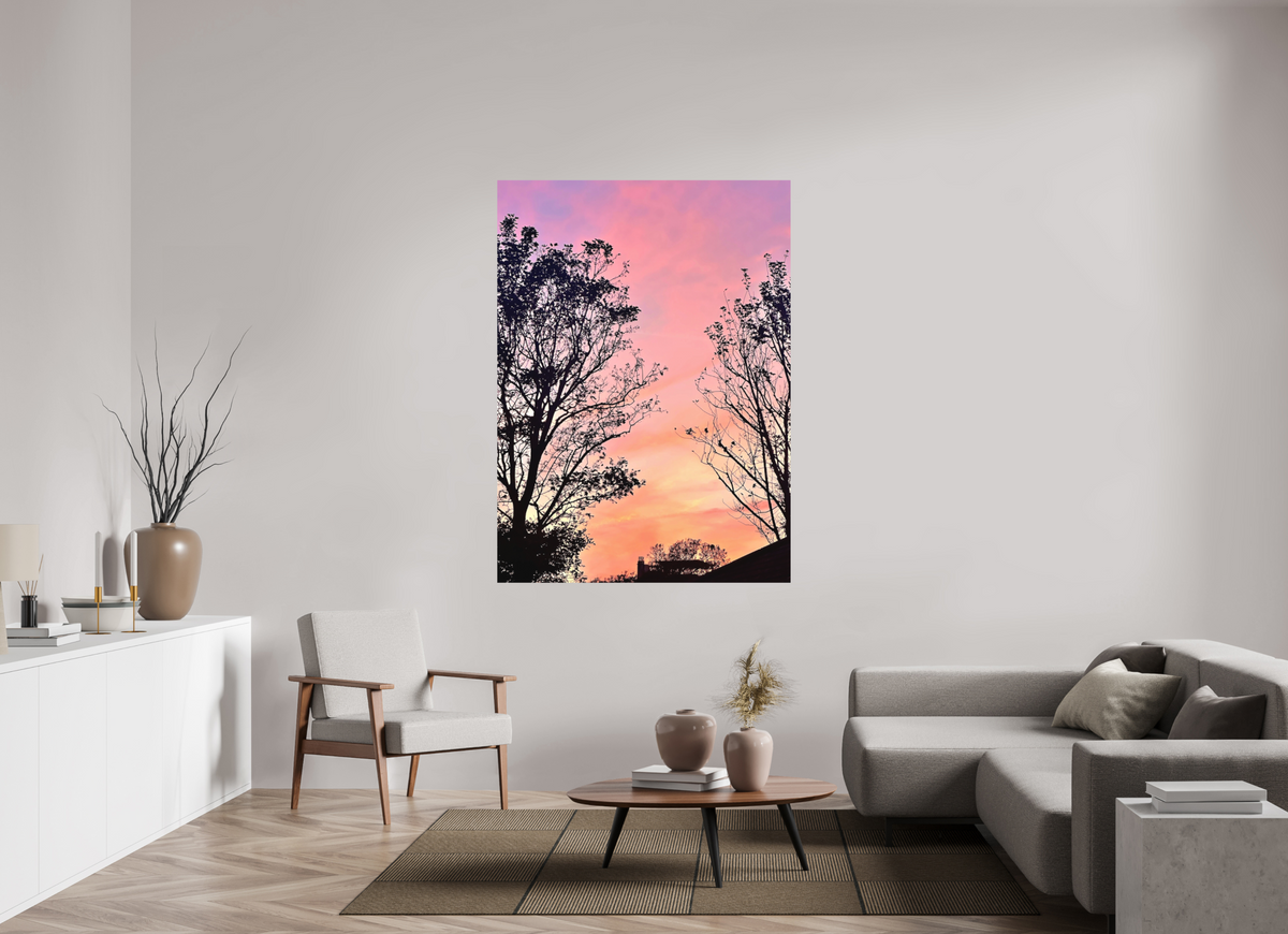 120 x 164.7 cm, Fuji Crystal Photo Print Marshmallow Skies