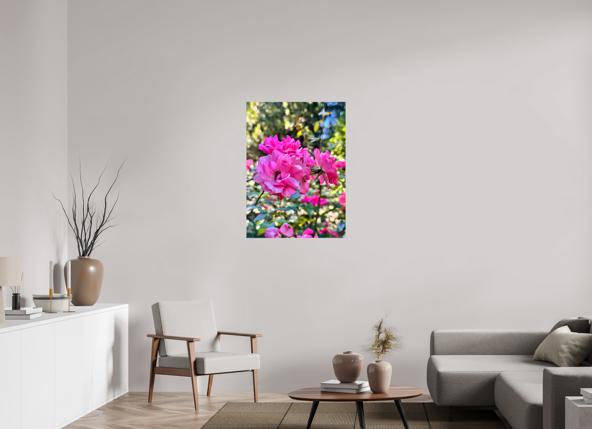 70 x 96.1 cm, Photo Print On Fuji Crystal DP II - Glossy Garden of Roses