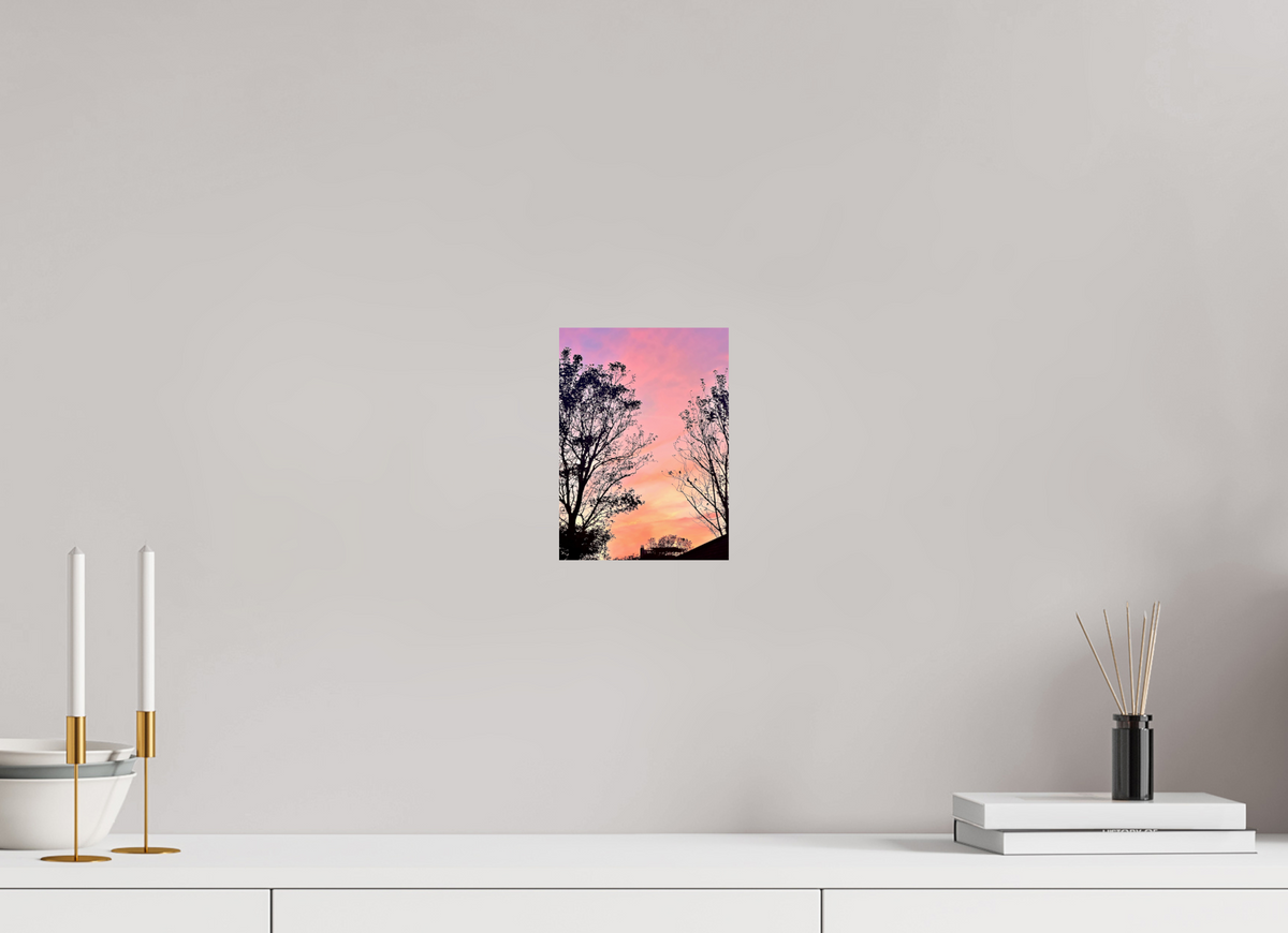 15 x 20.6 cm, Fine Art Print Marshmallow Skies