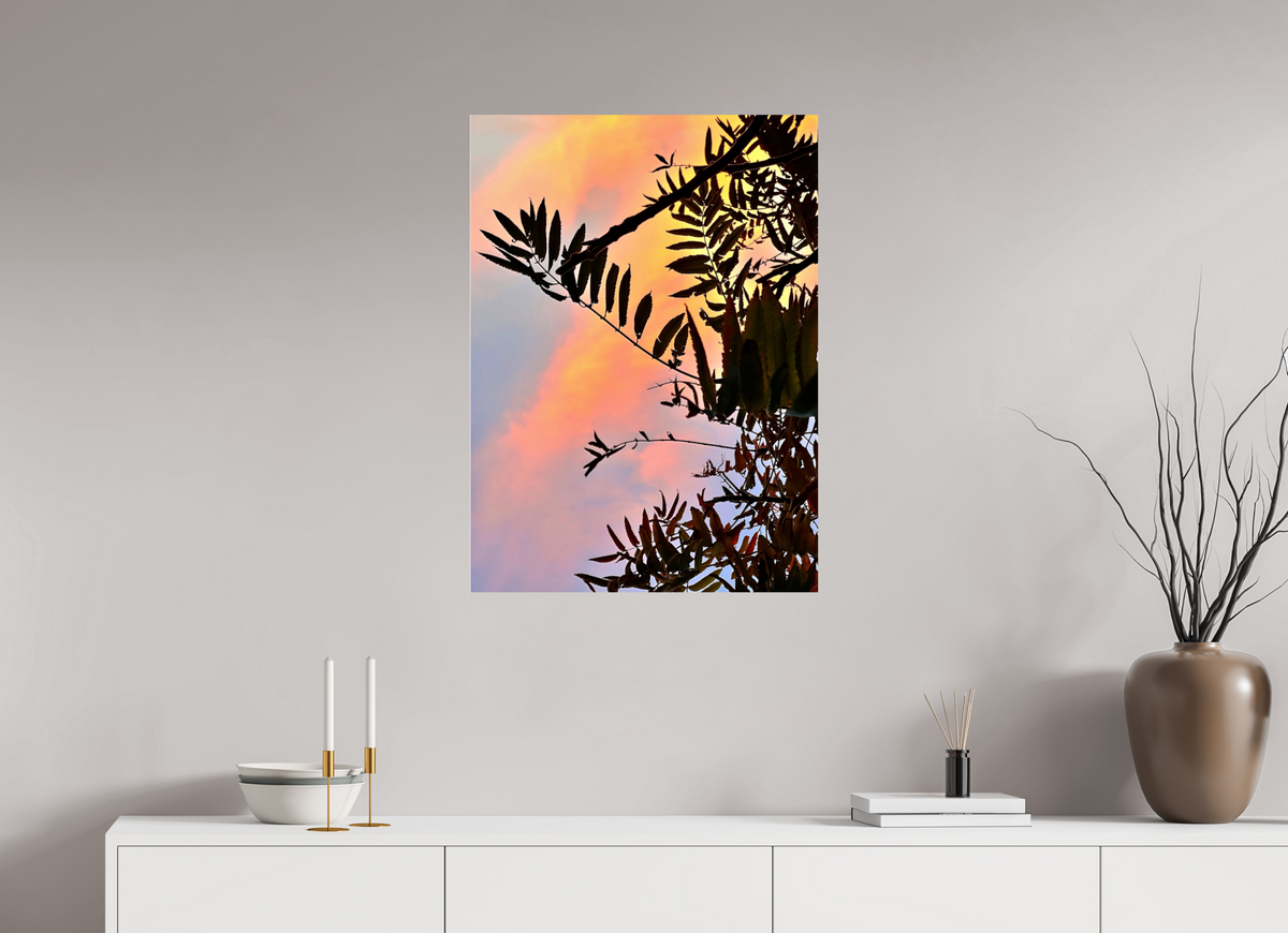 60 x 82.4 cm, Fine Art Print Sunset Manor