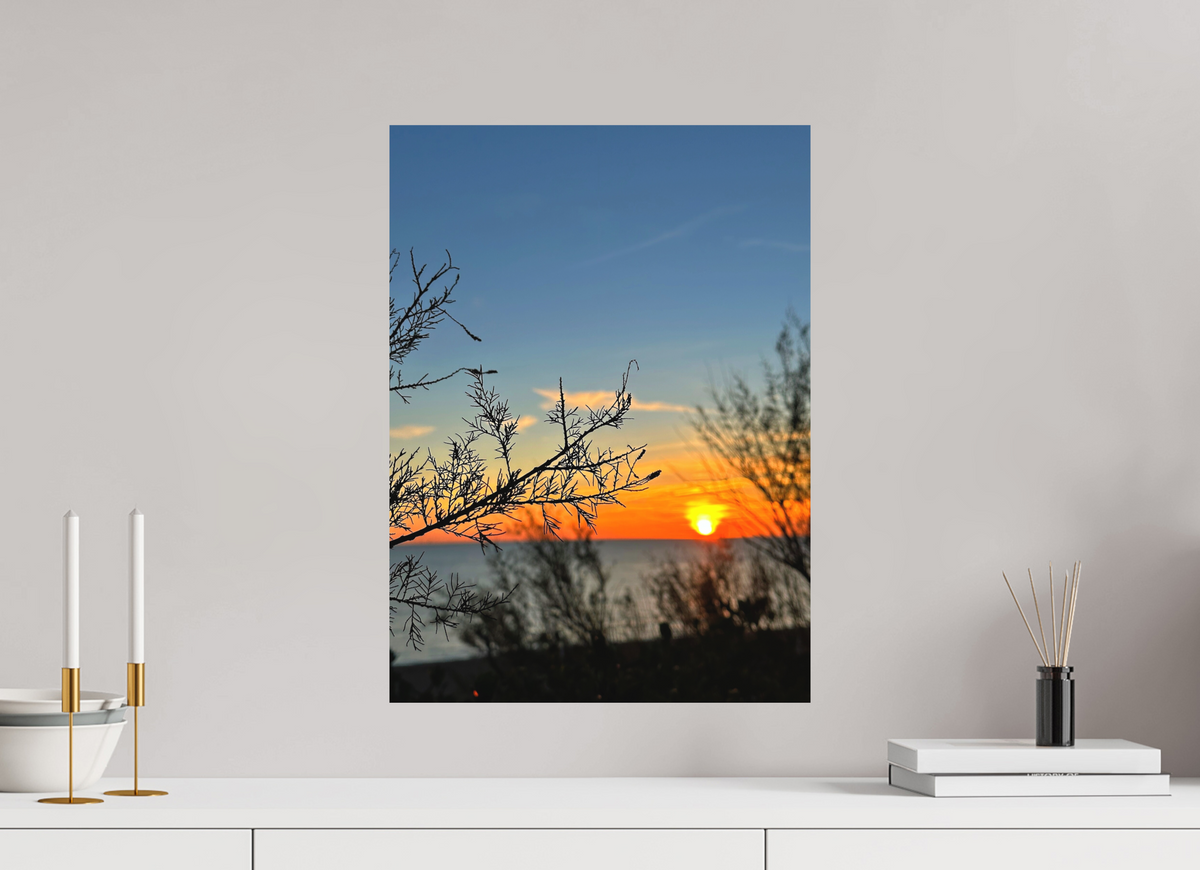 40 x 54.9 cm, Fuji Crystal Photo Print, Silk Fiery Copper Skies