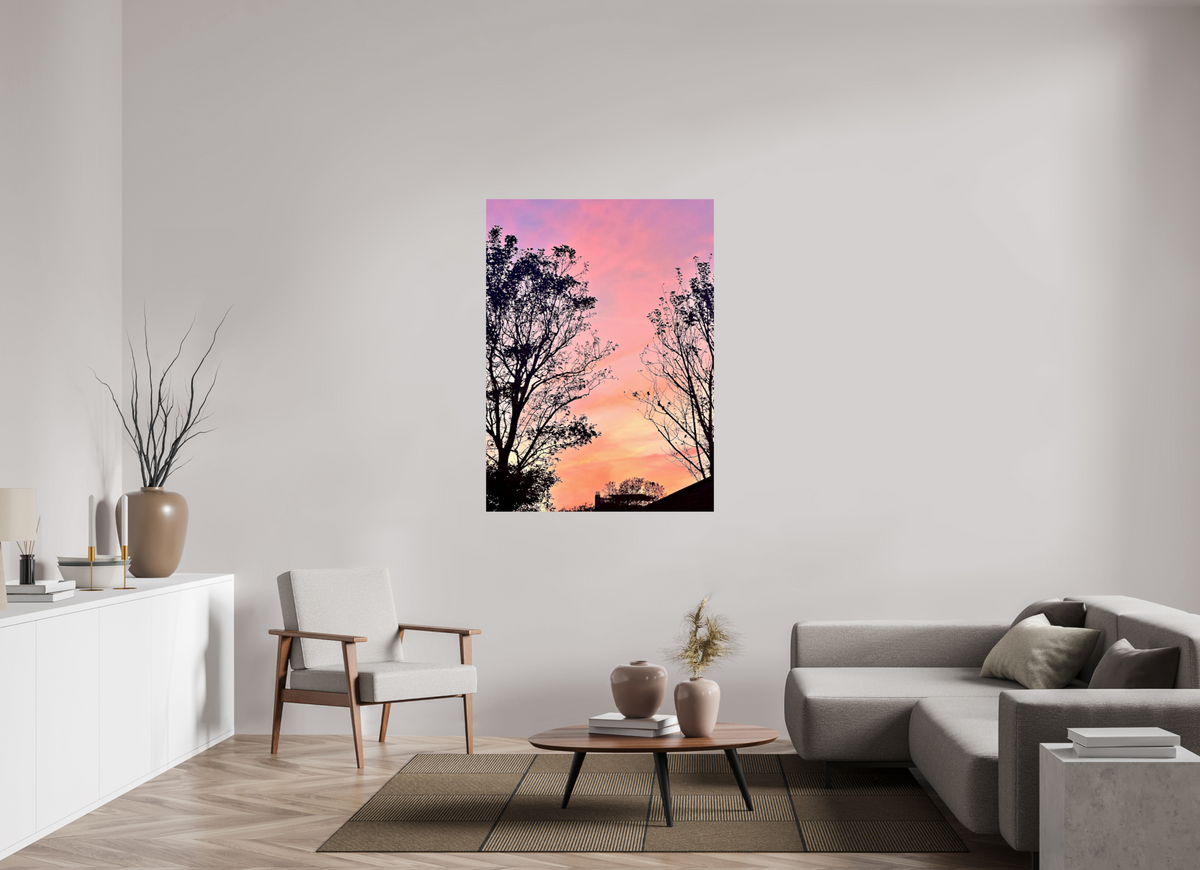 100 x 137.3 cm, Fine Art Print Marshmallow Skies