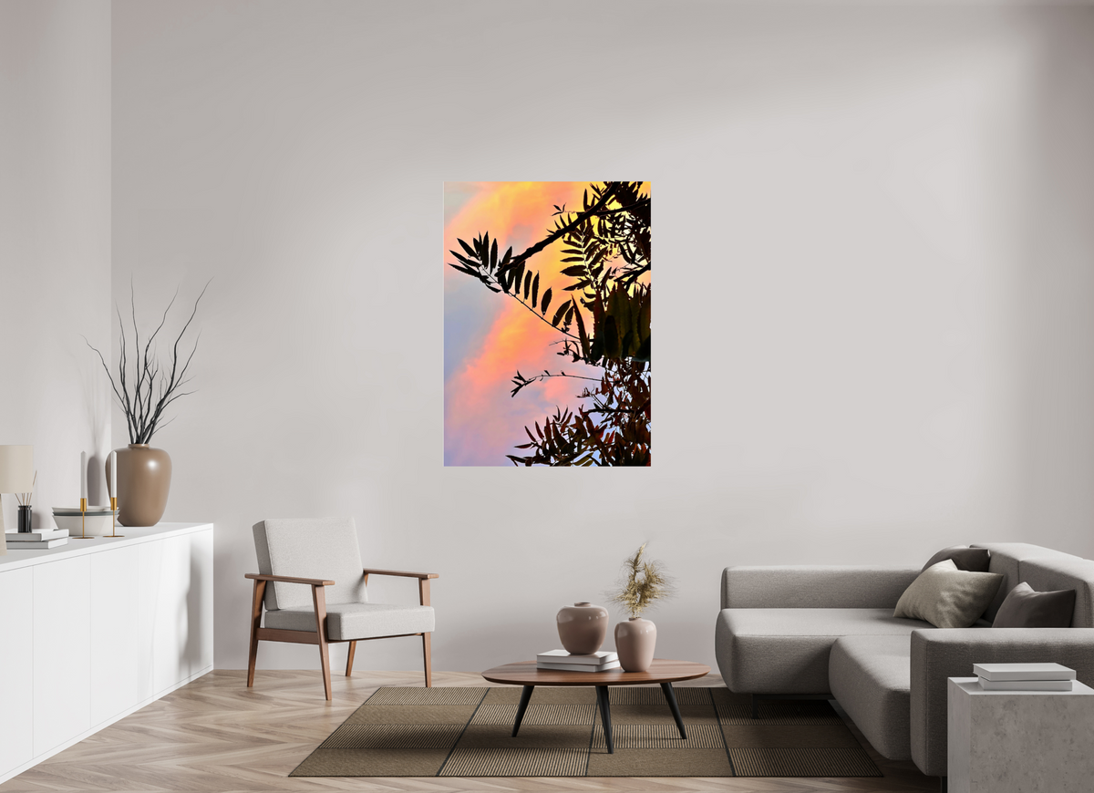 100 x 137.3 cm, Fine Art Print Sunset Manor
